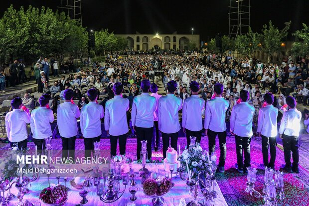 جشن بزرگ زیباترین پیوند در <a href='https://sayeb.ir/tag/%db%8c%d8%b2%d8%af'></div>یزد</a>