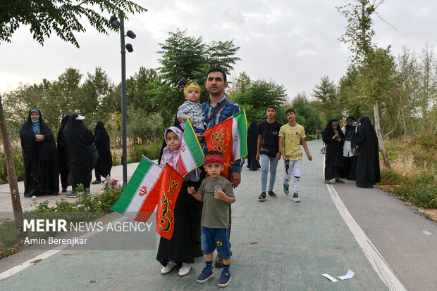 تجمع بزرگ بانوان زهرایی در شیراز