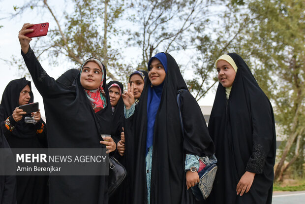 تجمع بزرگ بانوان زهرایی در شیراز