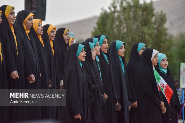 تجمع بزرگ بانوان زهرایی در شیراز