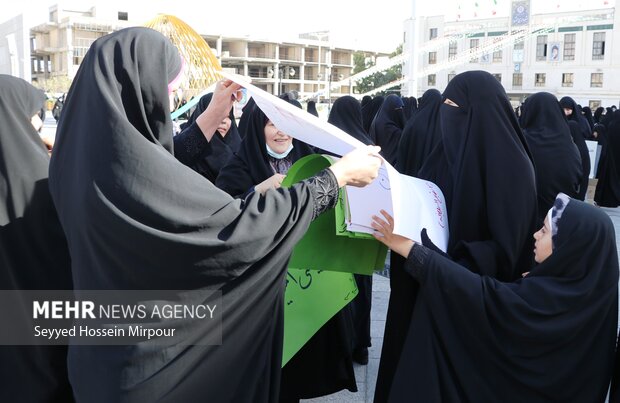 اجتماع بزرگ تجلی نجابت در مشهد