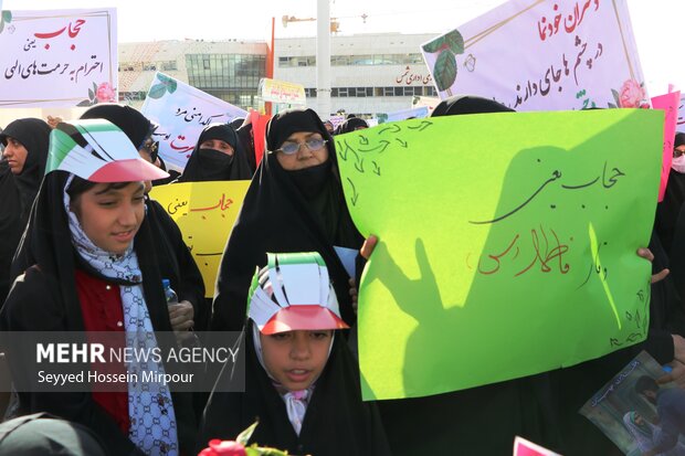 اجتماع بزرگ تجلی نجابت در مشهد