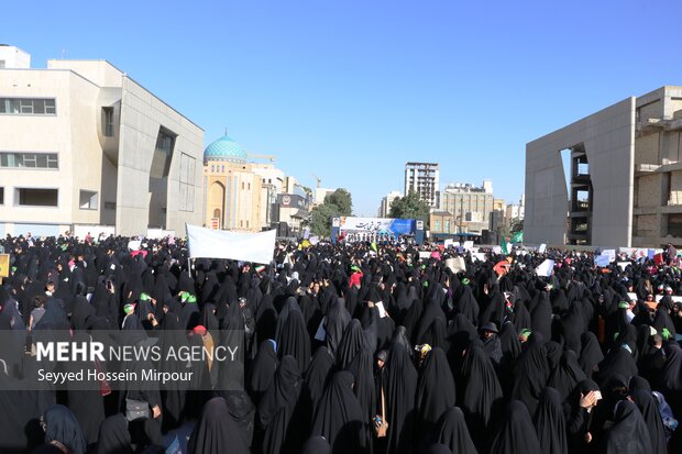 اجتماع بزرگ تجلی نجابت در مشهد