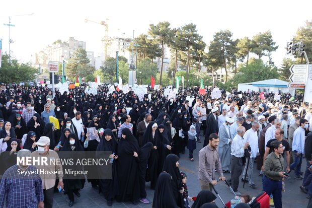 اجتماع بزرگ تجلی نجابت در مشهد