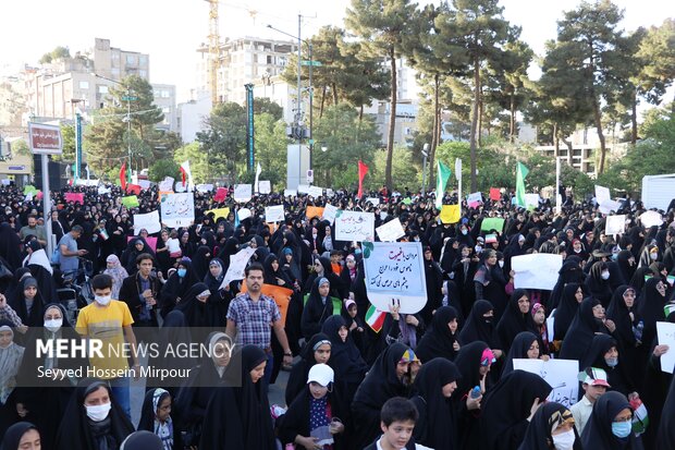 اجتماع بزرگ تجلی نجابت در مشهد