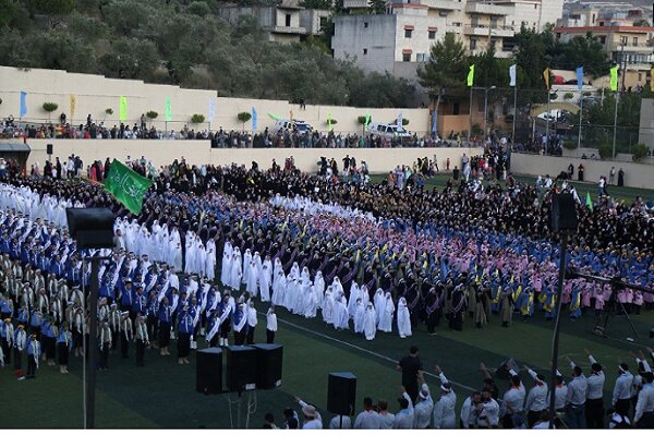 «سلام فرمانده» در «بنت جبیل» لبنان طنین انداز شد + تصاویر