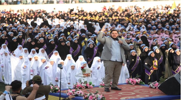 «سلام فرمانده» در «بنت جبیل» لبنان طنین انداز شد + تصاویر