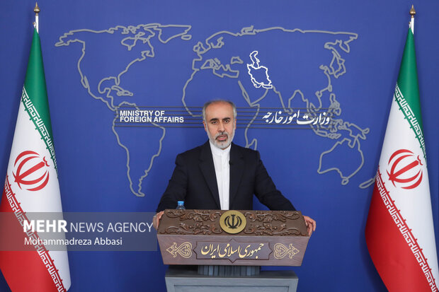 واکنش کنعانی به تقدیس سرکرده گروهک تروریستی منافقین از سوی پامپئو