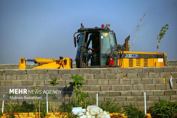 تخریب ۱۵ مورد ساخت و ساز غیرمجاز در اراضی کشاورزی کرمانشاه