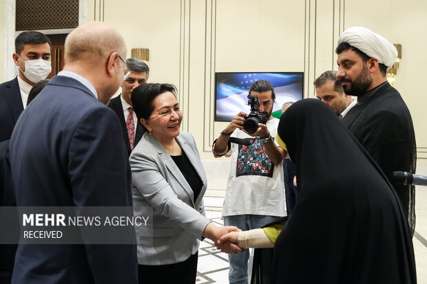 Ghalibaf's meeting with Uzbek parliaments speakers
