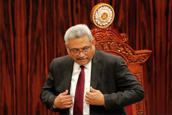 رئیس جمهور مستعفی سریلانکا از سنگاپور پناهندگی گرفت