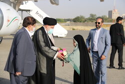 Raeisi welcomed in  Kermanshah province