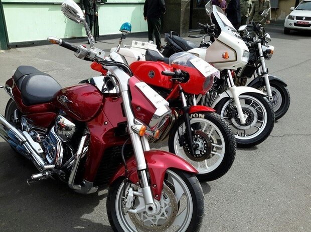 ۲۹۹ دستگاه موتورسیکلت سرقتی در استان بوشهر کشف شد