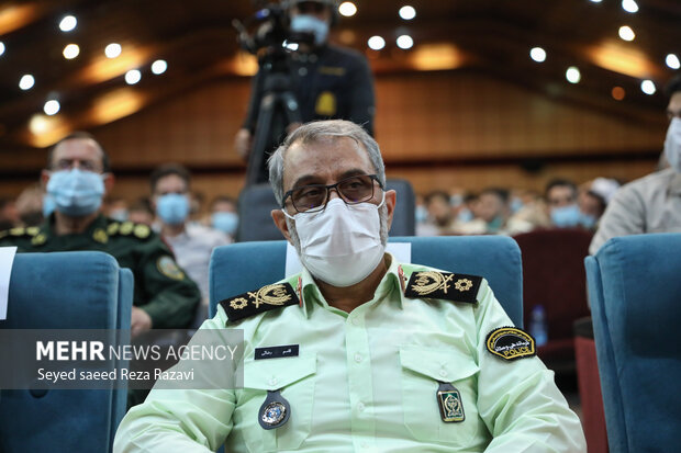 سردار قاسم رضایی جانشین فرمانده کل انتظامی در مراسم اولین جشنواره سرباز ماهر؛ اشتغال و کارآفرینی حضور دارد
