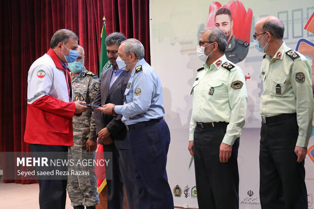 اولین جشنواره سرباز ماهر؛ اشتغال و کارآفرینی صبح امروز پنج شنبه ۲۳ تیر ۱۴۰۱ با حضور امیر سرتیپ عزیز نصیرزاده جانشین رئیس ستادکل نیروهای مسلح. سردار قاسم رضایی جانشین فرمانده کل انتظامی در محل فراجا برگزار شد