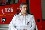 حریق در یک کارگاه آهنگری در محله پامنار تهران/ یک آتش‌نشان مصدوم شد
