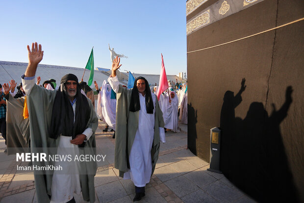 بازسازی واقعه ی غدیر در همدان