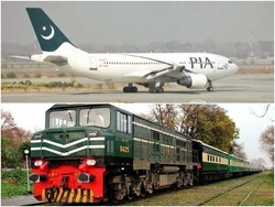 پاکستان میں ریلوے اورپی آئی اے کا کرایوں میں 10 فیصد کمی کا اعلان