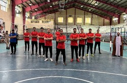 قهرمانی تیم والیبال فرزندان پاسدار سپاه البرز در مسابقات کشوری