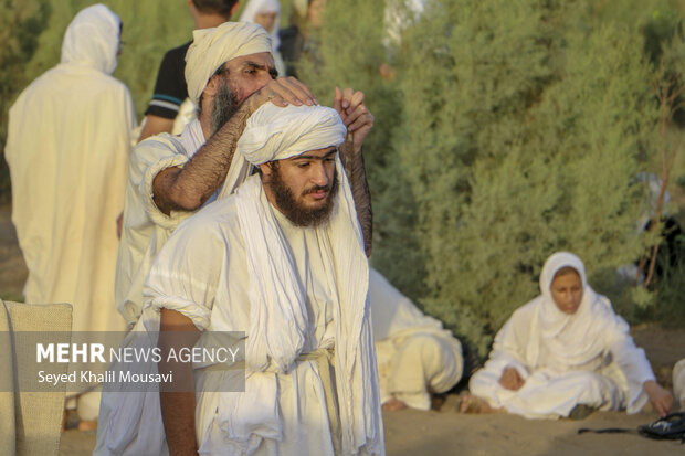 مراسم تعمید بمناسبت دهوا ربا(عید بزرگ)