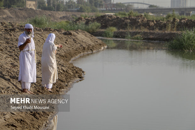 مراسم تعمید بمناسبت دهوا ربا(عید بزرگ)