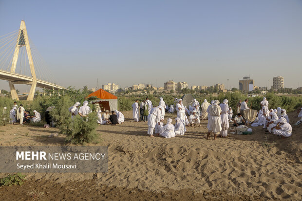 مراسم تعمید بمناسبت دهوا ربا(عید بزرگ)