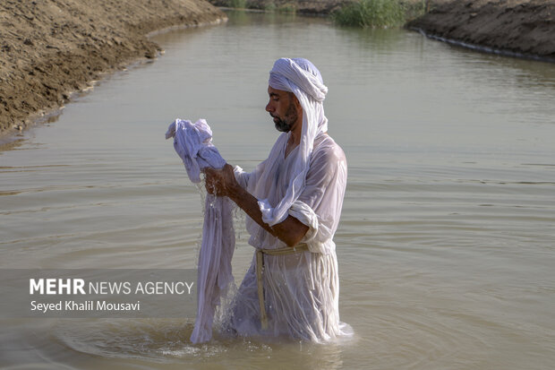 مراسم تعمید بمناسبت دهوا ربا(عید بزرگ)