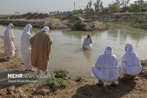 مراسم تعمید بمناسبت دهوا ربا(عید بزرگ)