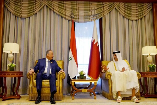 رایزنی الکاظمی با سران قطر و امارات