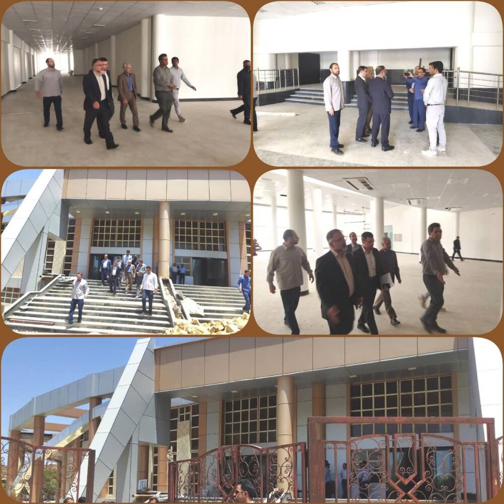 استاندار لرستان از پروژه کتابخانه مرکزی خرم‌آباد بازدید کرد