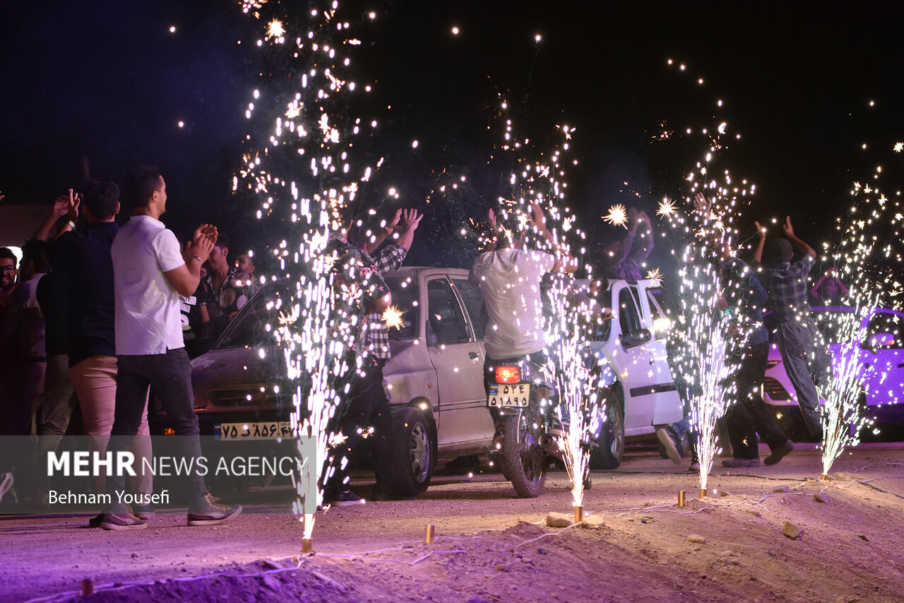 مهمانی به وسعت ایران/ خزر تا خلیج فارس رو به قبله حاجات