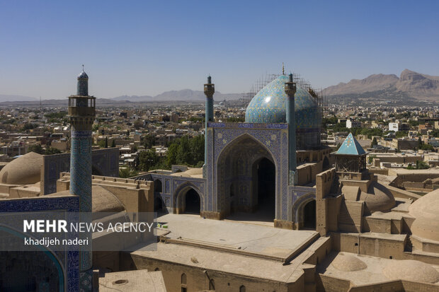 وضعیت ناگوار مرمت گنبدهای تاریخی شهر اصفهان