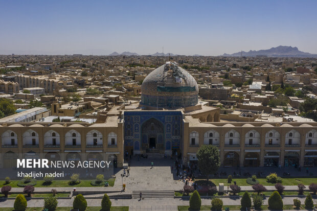 وضعیت ناگوار مرمت گنبدهای تاریخی شهر اصفهان