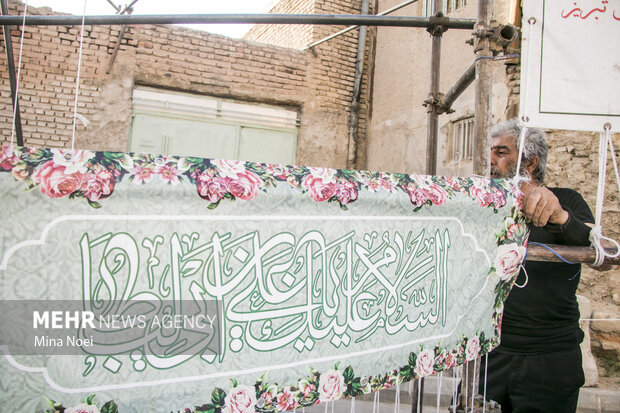 آذین بندی خیابان های تبریز به مناسبت عید غدیر خم