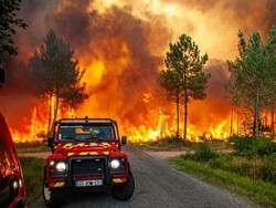 یورپ میں شدید گرمی ،جنگلات آگ کی لپیٹ میں