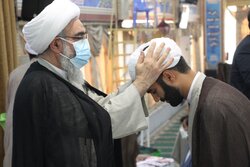 جشن عمامه گذاری طلاب به مناسبت غدیر در مصلی بوشهر برگزار شد