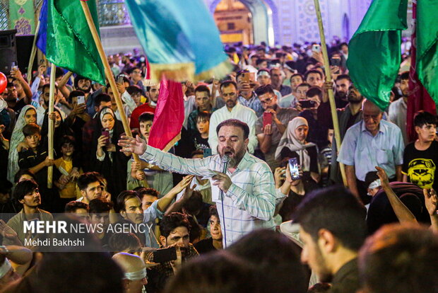 Ghadir celebrations in Hazrat Masoumeh Mausoleum in Qom
