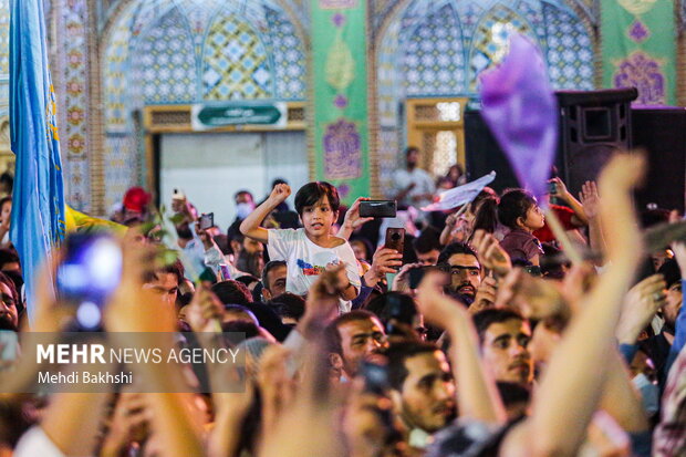 Ghadir celebrations in Hazrat Masoumeh Mausoleum in Qom
