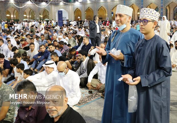 Imam Reza Shrine before Eid Al-Ghadir