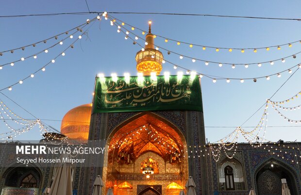 Imam Reza Shrine before Eid Al-Ghadir