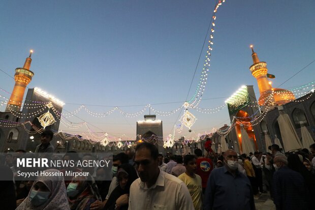 Imam Reza Shrine before Eid Al-Ghadir