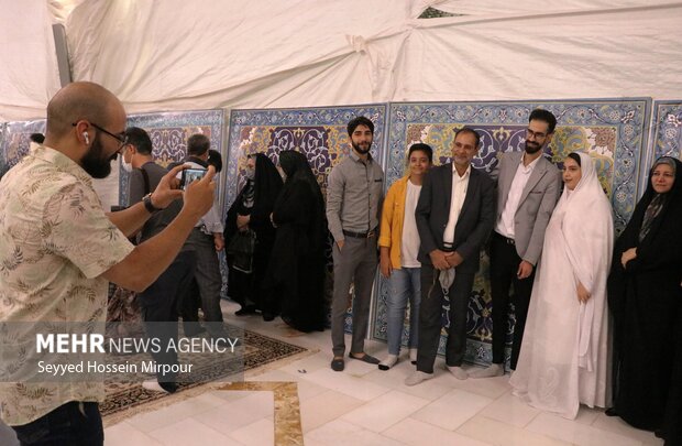 Imam Reza Shrine before Eid Al-Ghadir