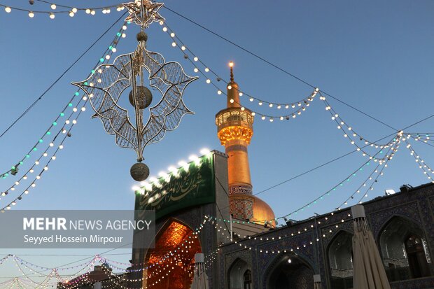Imam Reza Shrine before Eid Al-Ghadir