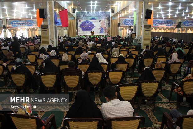 جشن عمامه گذاری طلاب در مصلی بوشهر برگزار شد