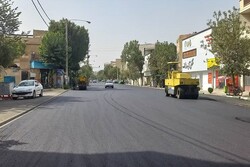 ۱۵۷ هزار تن آسفالت ریزی در شهر کرمانشاه انجام شد