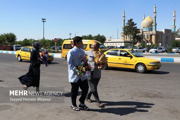 بازگشت حجاج بیت الله الحرام به مشهد