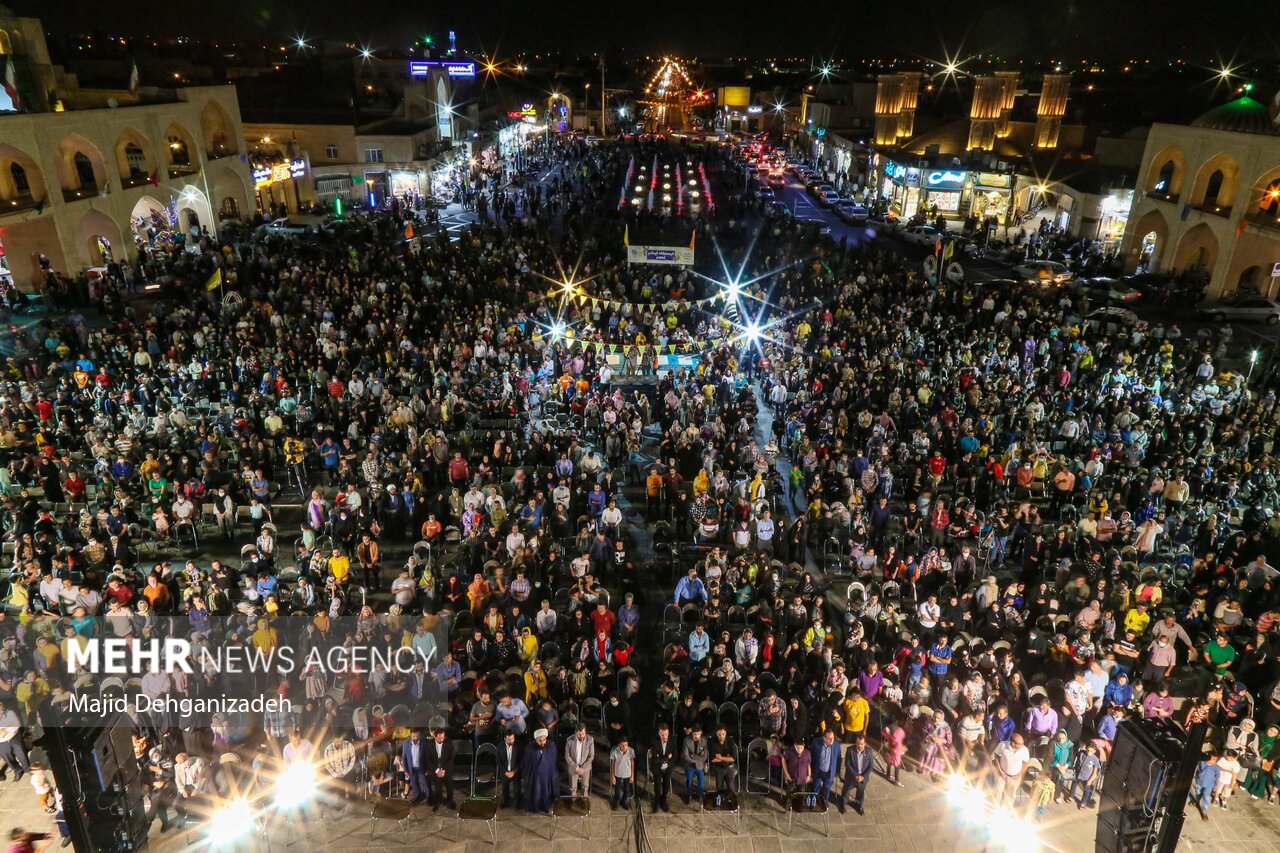 بزرگترین جشن خیابانی غدیر در یزد برگزار می‌شود
