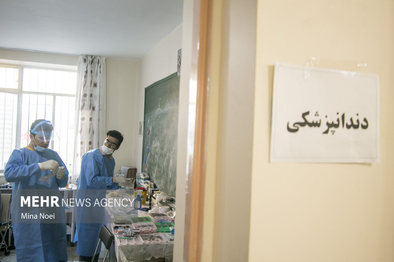 اعزام گروه جهادی پزشکی به مناطق کمتر برخوردار چهارمحال و بختیاری