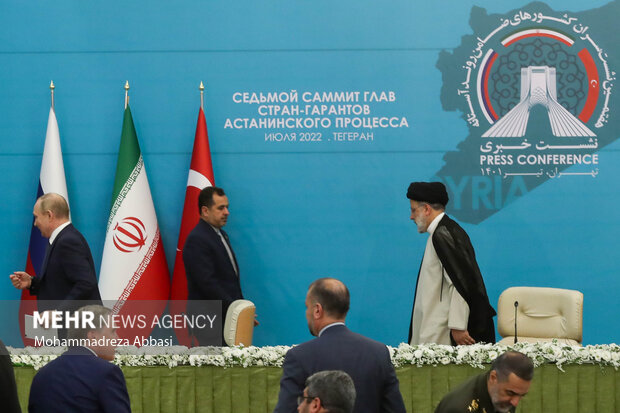 Tahran'daki üçlü zirve dünya basınında