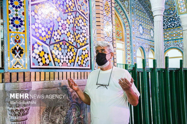 حال و هوای حرم حضرت معصومه(س) در شب میلاد موسی بن جعفر(ع)